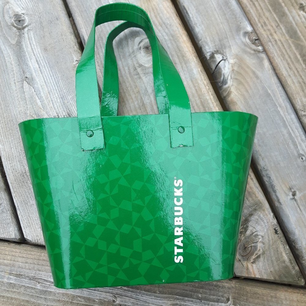 Retro Starbucks Paper Crane Bucket 2011 Gift Bucke